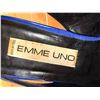 Image 9 : Used Michael & Company Emme Uno Blue Leather Slingback Shoes w/ Heels, Size 10B