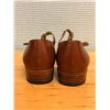 Image 3 : Used Ferragamo Brown Leather T-Strap Flats, Size 10B