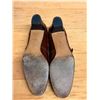 Image 5 : Used Ferragamo Brown Mary Jane Leather Shoes w/ Heels, Size 10M