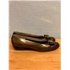 Image 2 : Ferragamo Bronze Shoes w/ Bow, Heels, Size 10B