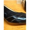 Image 9 : Used Ferragamo Black Leather Pumps, Size 10B