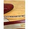 Image 8 : Used Ferragamo Red Leather Slingback Pumps, Size 10B