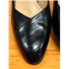 Image 10 : Used Ferragamo Black Leather Slingback Shoes w/ Heels, Size 10B