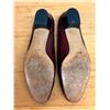 Image 4 : Used Ferragamo Burgundy Leather Loafers, Size 10B