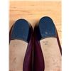 Image 5 : Used Ferragamo Burgundy Leather Loafers, Size 10B