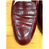 Image 8 : Used Ferragamo Burgundy Leather Loafers, Size 10B
