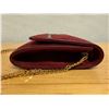 Image 4 : Gucci Shoulder Bag w/ Removable Gold Strap, Natural Suede Leather, Burgundy