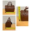 Image 9 : Ralph Lauren Brown Genuine Full-Grain Leather Handbag, New Condition