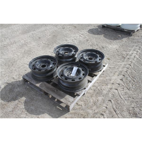 4- 17" 5 bolt winter rims - no tires
