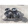 Image 2 : 4- 17" 5 bolt winter rims - no tires