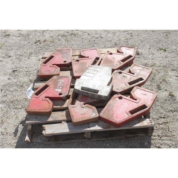 MF 8 misc suitcase weights