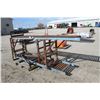 Image 1 : Set of 2 rolling racks, 2'x10' and toungue frame