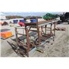 Image 2 : Set of 2 rolling racks, 2'x10' and toungue frame