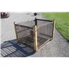 Image 3 : steel basket, 54" w x 44"d x 40" h