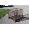 Image 1 : steel basket, 48" w x 40"d x 41" h