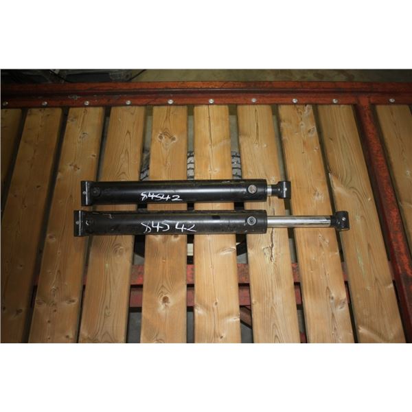 Set of 2 hydraulic cylinders