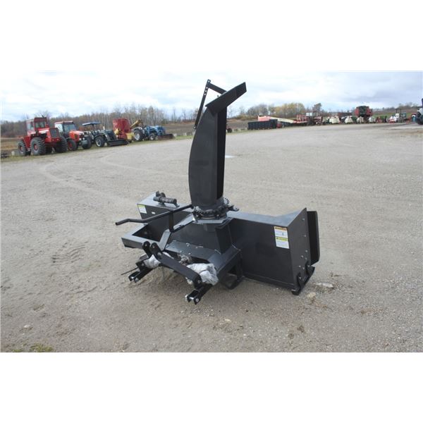 3pth, 6' snowblower, manual hood turn