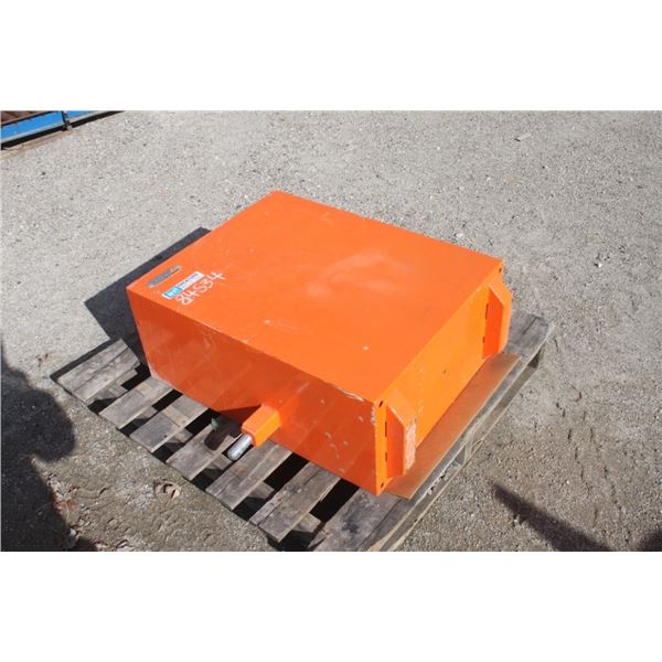 Rockturn 3pth ballast box