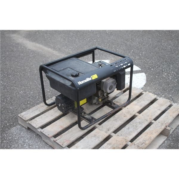 Homelite 5500 W generator, 11Hp gas engine