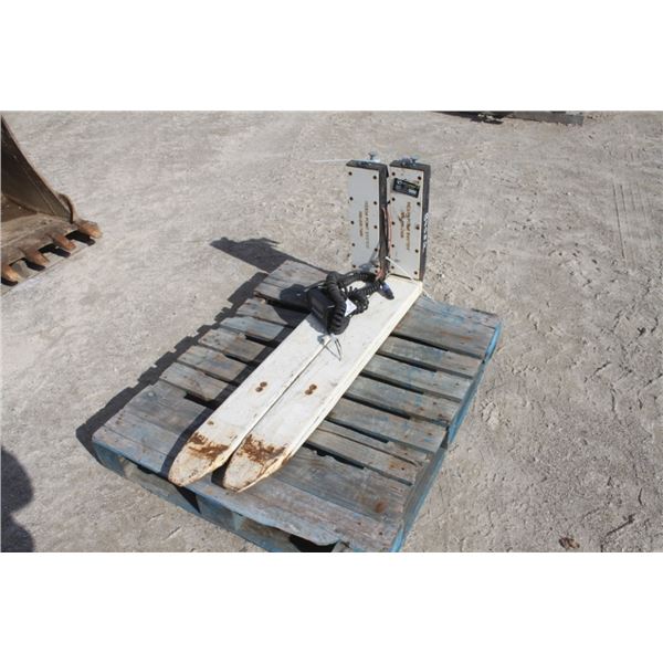 Weigh Point pallet fork scale, 46" tine