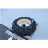 Image 2 : 1 Firestone 12.5-20 tire on rim
