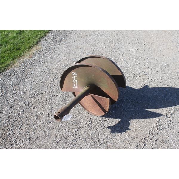 24" posthole auger bit