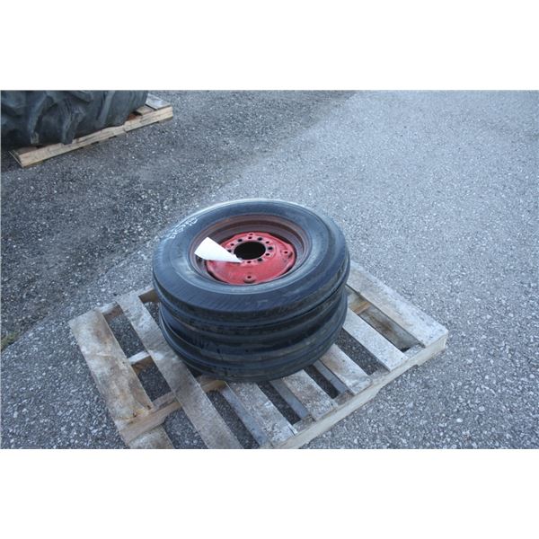 2 Astro 6.5-16 front tires on MF rims