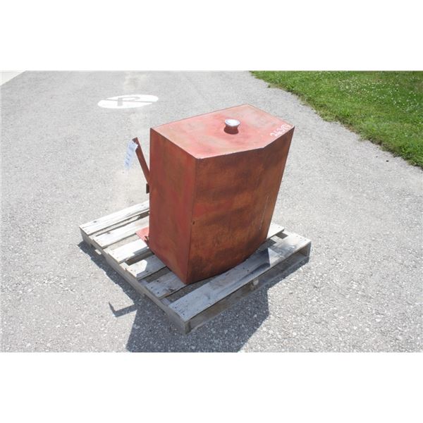 tractor front fuel tank