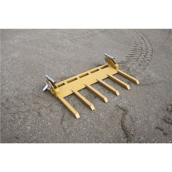 54" clamp on debris fork