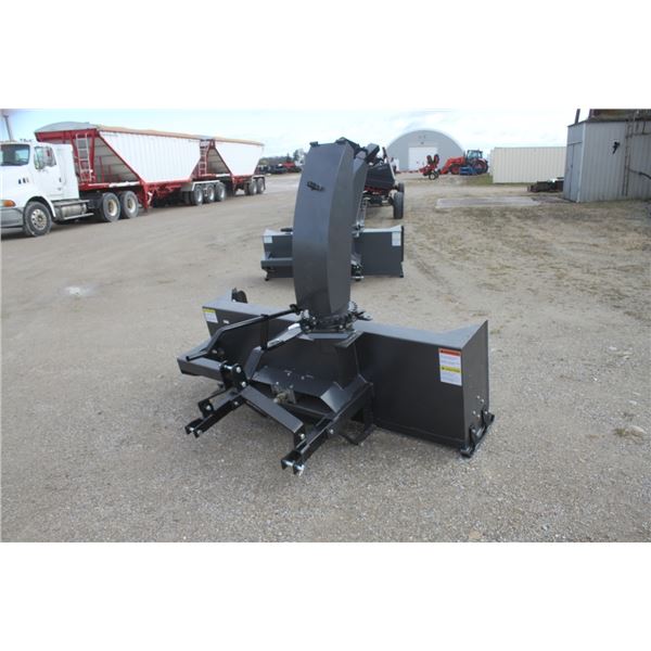 76" 3pth snowblower, no pto, missing shield & deflector
