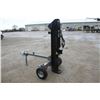 Image 8 : 25T vertical and horizontal log splitter, trailer mounted