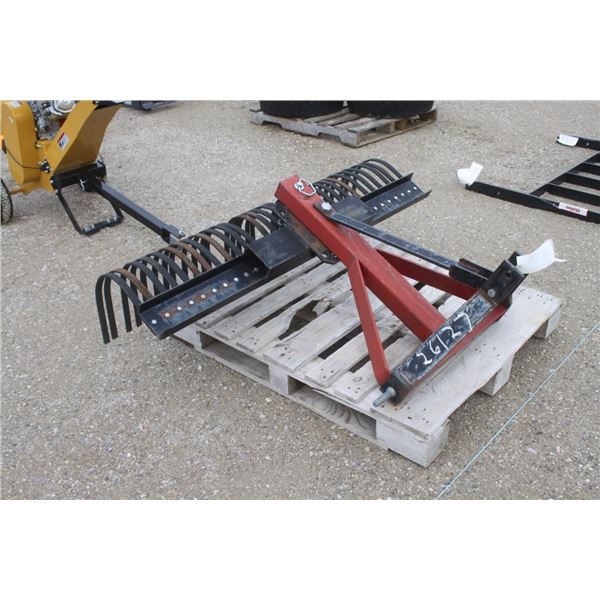 Walco New and unsued 60" landscape rake