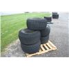 Image 3 : Group of 5 31x13.50-15 NHS tires on implement rims