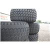 Image 5 : Group of 5 31x13.50-15 NHS tires on implement rims