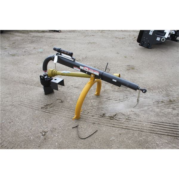 3pth post hole auger, pto, less auger bit