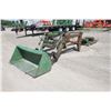 Image 1 : JD 240 SL quick tach loader, subframe, bucket