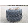 Image 1 : Goodyear 18.4x38 t-rail duals, Unverferth rims