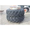 Image 3 : Goodyear 18.4x38 t-rail duals, Unverferth rims