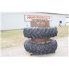 Image 1 : Goodyear 18.4x38 snap on duals, Unverferth rims