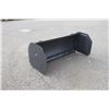 Image 1 : 6' snow pusher, skidsteer coupler