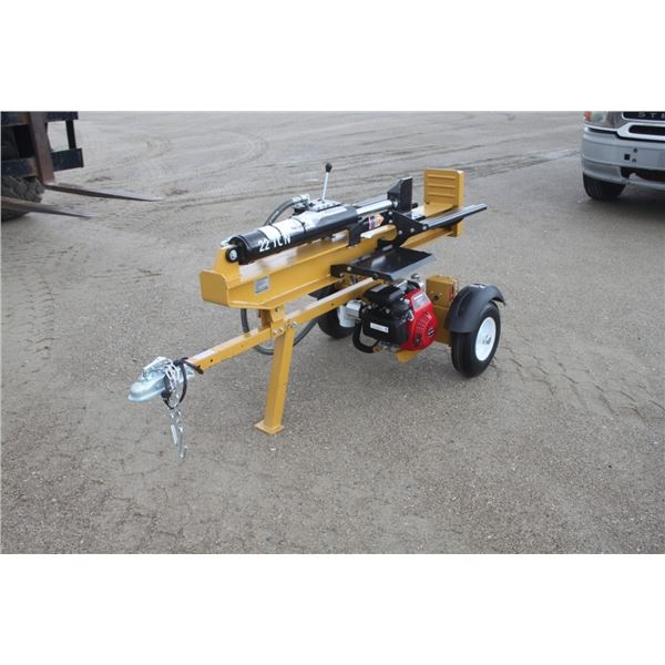 trailer mounted 22T wood splitter