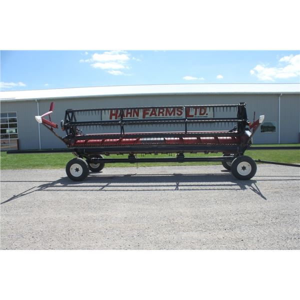 CIH 1020 20' flex head, made in USA, wagon SOLD SEPERATELY, consignment