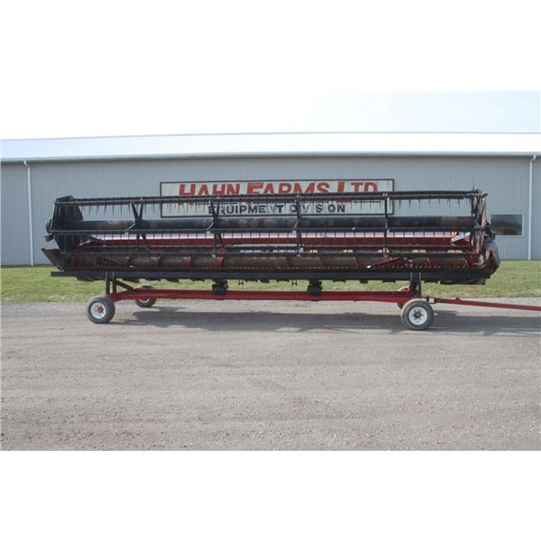 CIH 1020 25' flex head, made in USA, wagon SOLD SEPERATELY, consignment