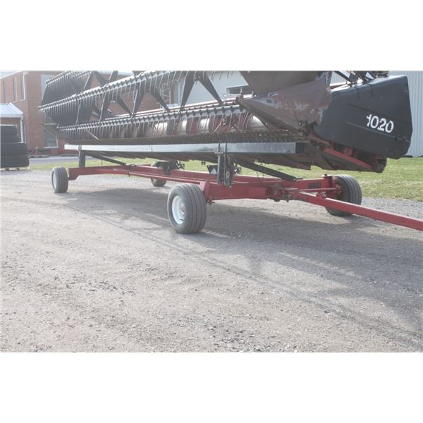 Horst 25' header carrier wagon, made in Canada