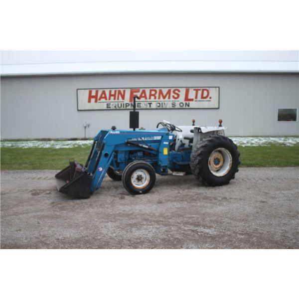 Ford 3600 2wd tractor, Buhler Allied 390 loader