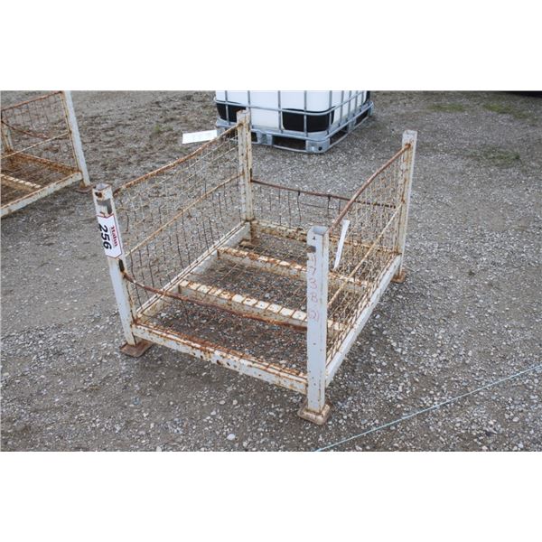 steel basket, 40" w x 34"d x 29" high