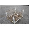 Image 3 : steel basket, 40" w x 34"d x 29" high