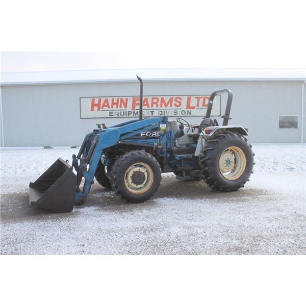 Ford 5640 SL 4wd tractor, rops, loader, 4773 hours