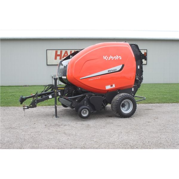 2021, Kubota BV5160SC14 round baler, 10,193 T bales