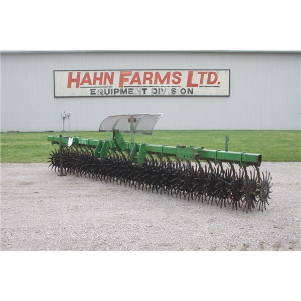 JD 400 15' rotary hoe, 3pth, made in USA